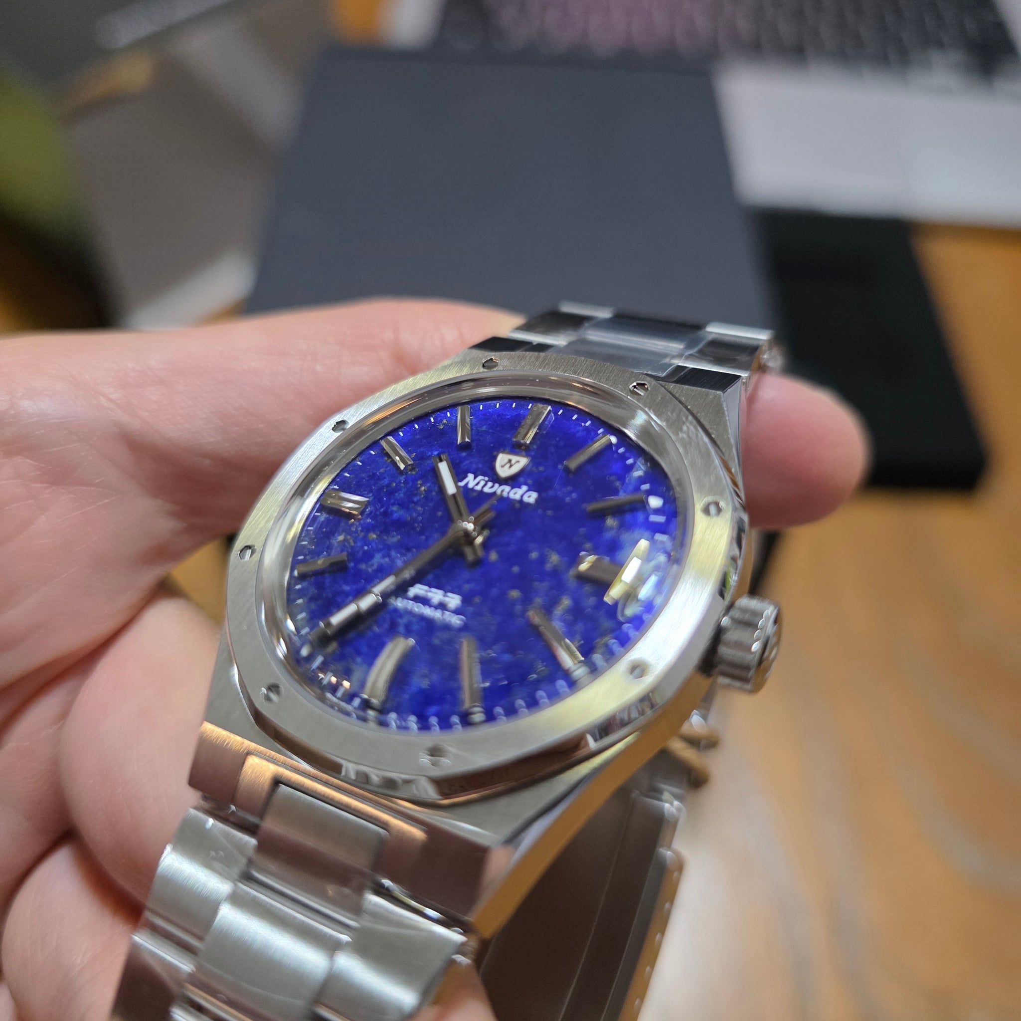 lapis lazuli F77 Stainless Steel MK1 | Lapis Lazuli – ByWatching
