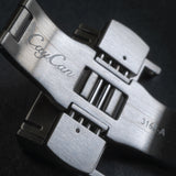 BC01.1 - CayCan&Co. Butterfly Clasp 蝴蝶式摺扣 ((Polished Steel)