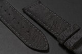 CNS01.1 - CayCan&Co. Black Cordura Nylon Strap 黑色Cordura尼龍錶帶