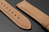 CS01.2 - CayCan&Co. Matt Tan Crazy Horse Leather Strap 啞咖啡色真皮錶帶