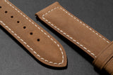 CS01.3 - CayCan&Co. Matt Brown Crazy Horse Leather Strap 啞啡色真皮錶帶