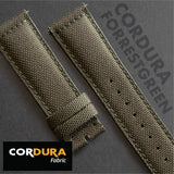 CNS01.2 - CayCan&Co. ForrestGreen Cordura Nylon Strap 森林綠色Cordura尼龍錶帶