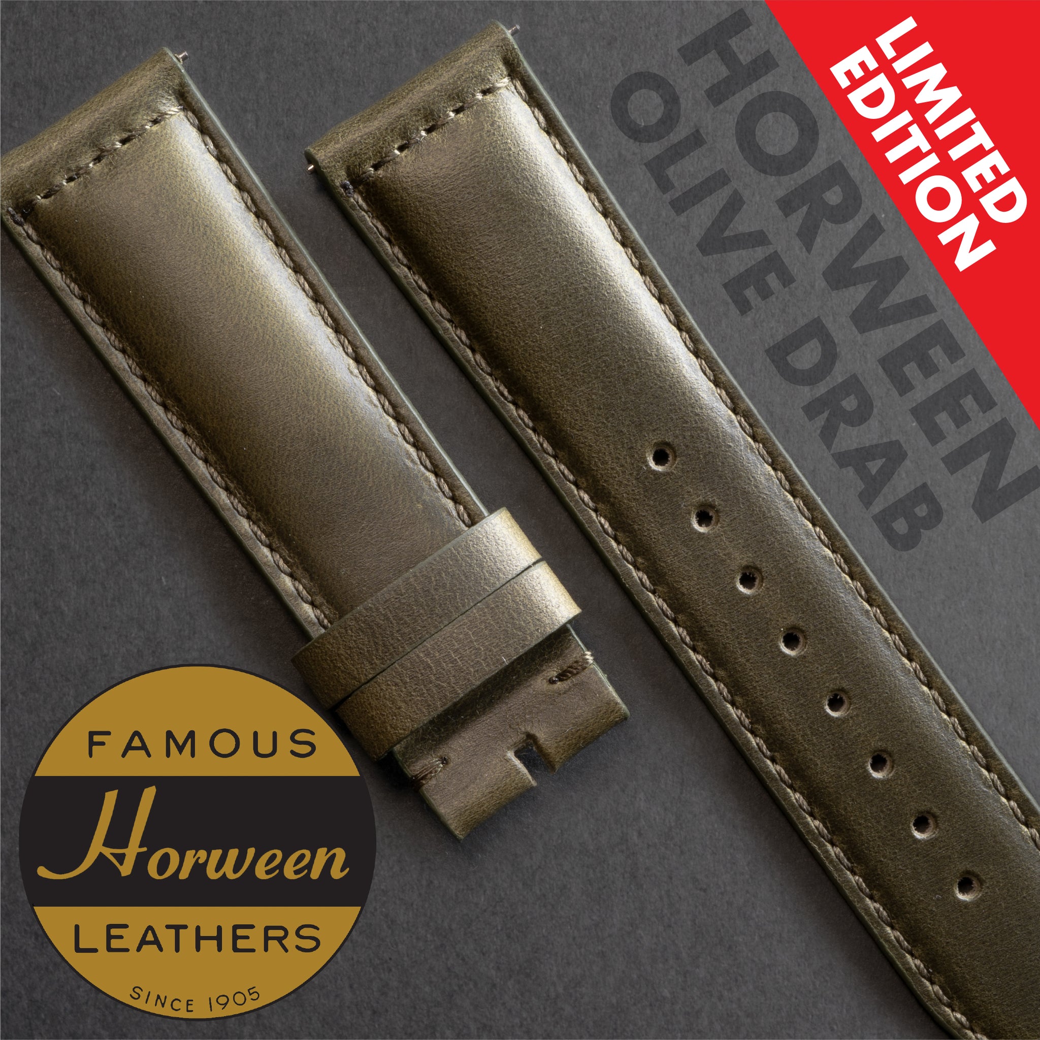 HOS - CayCan&Co. Horween Leather Strap (Random Colors) Horween真皮