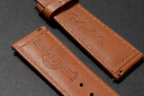 HOS01.3 - CayCan&Co. Honey Brown Horween Leather Strap 蜜糖啡色真皮錶帶