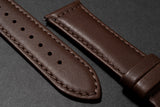 LS01.3 - CayCan&Co. Dark Brown Leather Strap 深啡色真皮錶帶