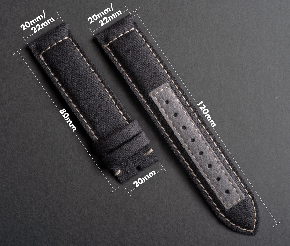 PS01.2 - CayCan&Co. Black Environmental Strap 黑色環保物料錶帶 – ByWatching