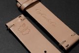 VS01.3 - CayCan&Co. Vintage Flax Leather Strap 復古淺杏色真皮錶帶